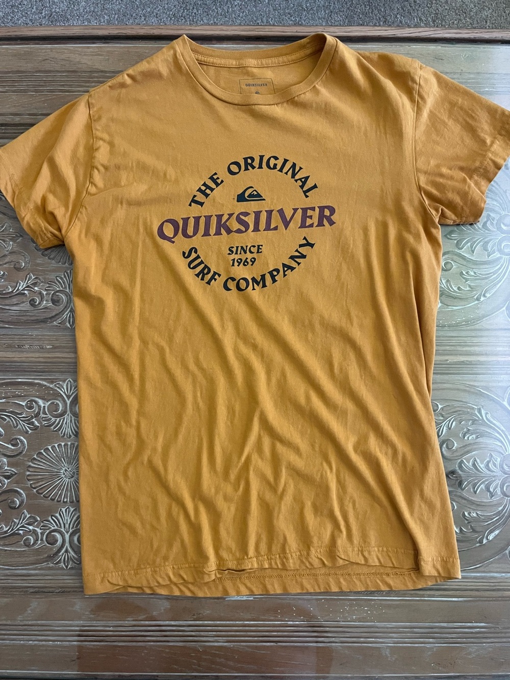 Quiksilver Men's Graphic Crew Neck T‑Shirt